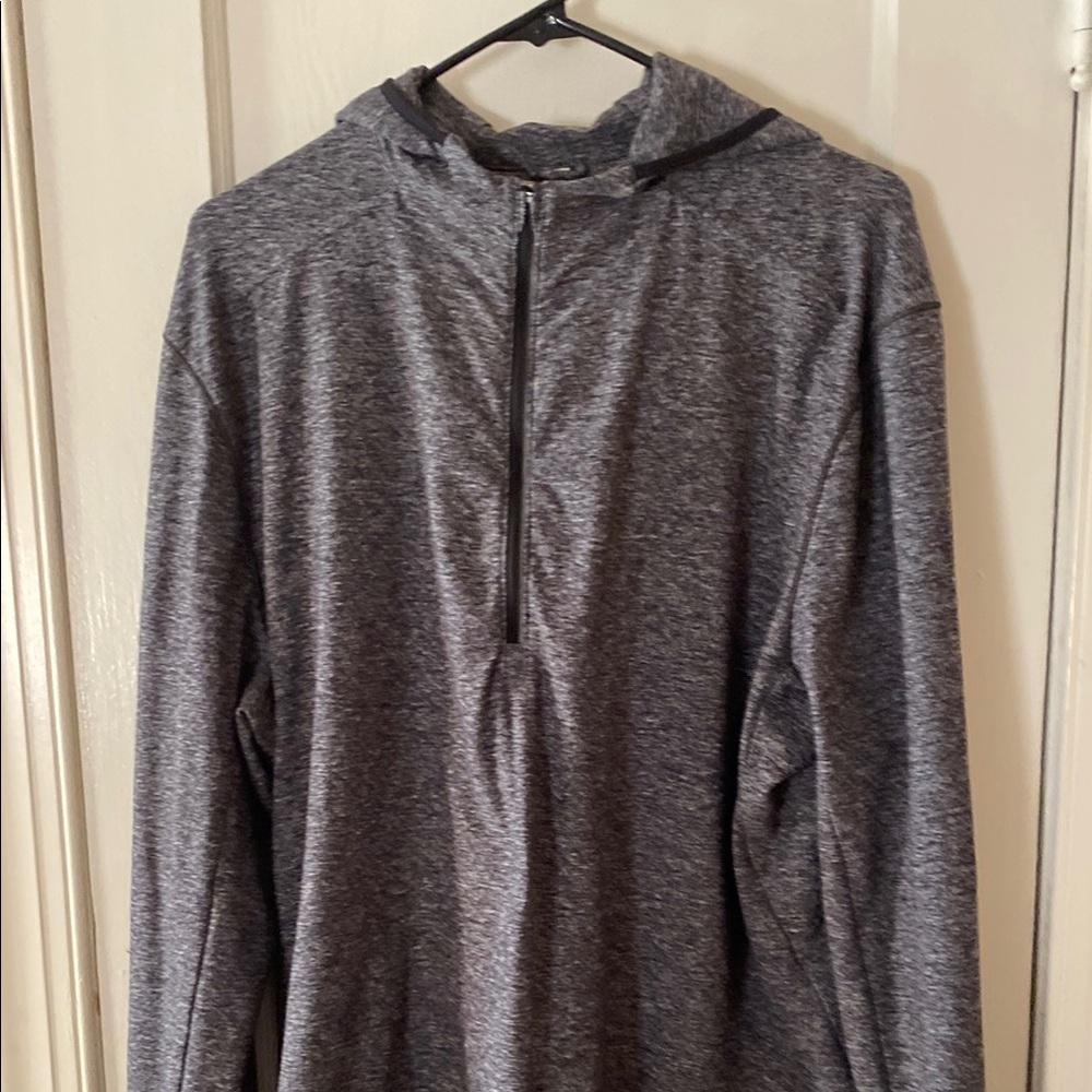 EUC Lululemon Gray Half-Zip Hoodie
